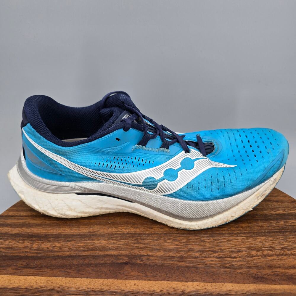 Saucony Endorphin Speed 4 Shoes Mens 10.5 Blue Athletic Running Sneakers